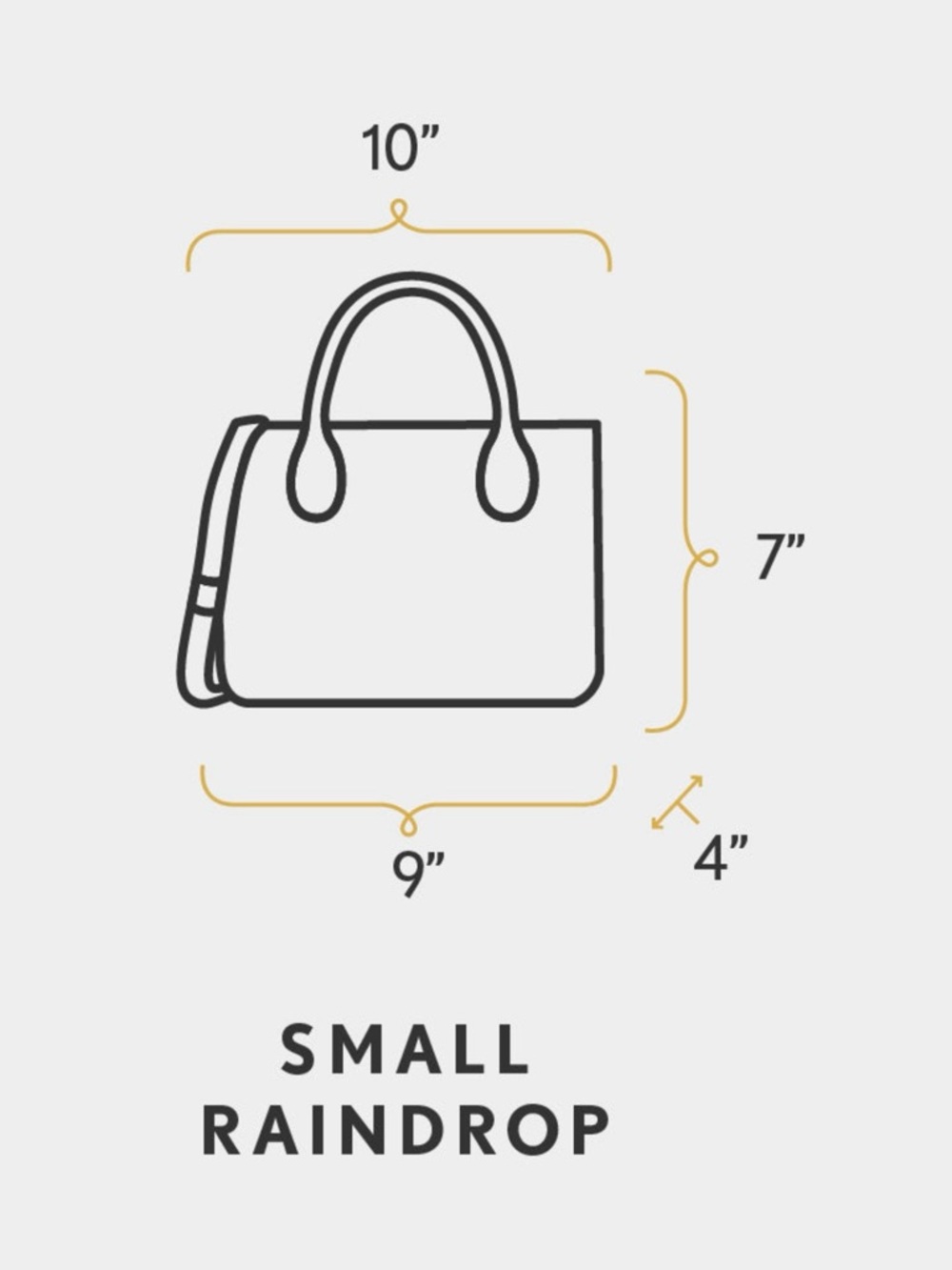 NWOT Portland Leather Goods small raindrop BELUGA! - Picture 6 of 7